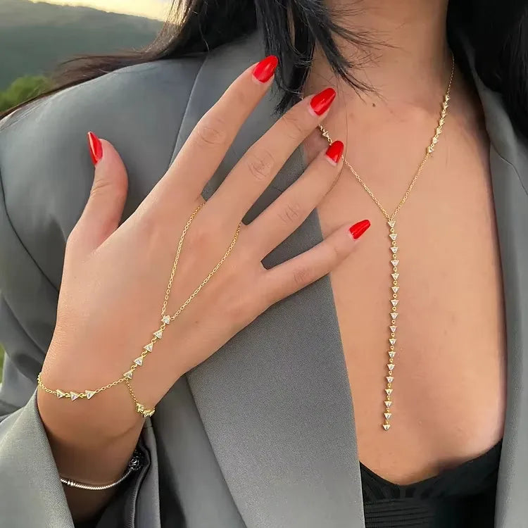 Triangles Hand Chain