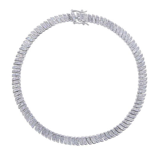 Engaged Silver Choker