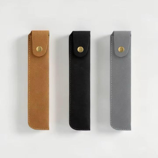 Leather pencil case