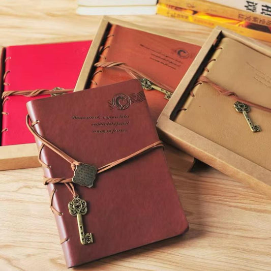 A7 Vintage leather notebook