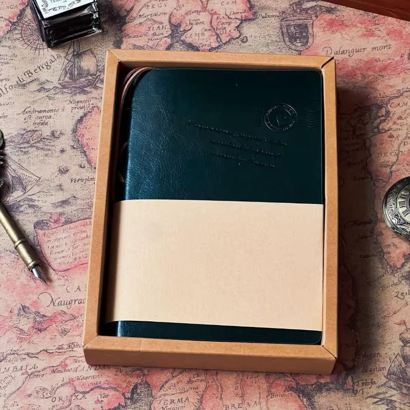 A7 Vintage leather notebook